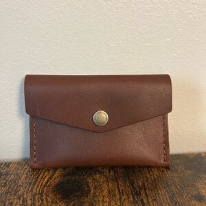 Portland Leather Goods Mystery (Cognac?) Brown Mini Envelope BNNU